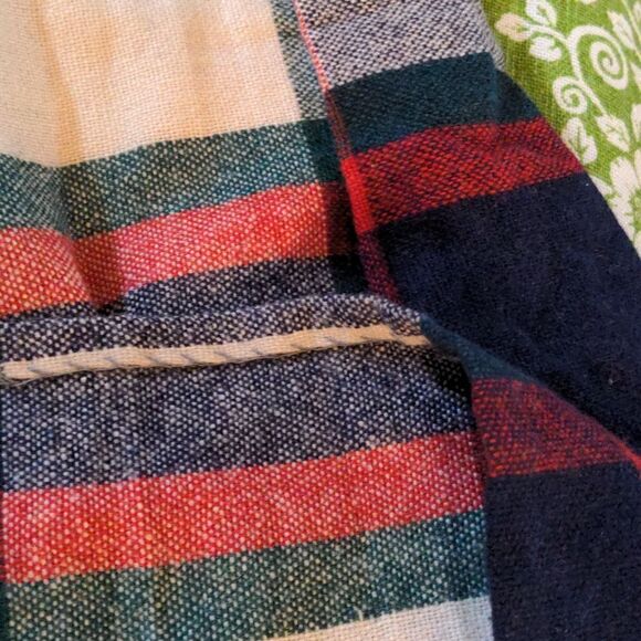 Vintage handmade wool plaid skirt - Picture 6 of 6